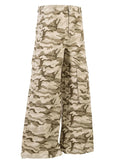 Men's Wide Leg Camo Print Cargo Pants - Velora Luxury Fashion