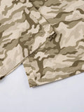 Men's Wide Leg Camo Print Cargo Pants - Velora Luxury Fashion