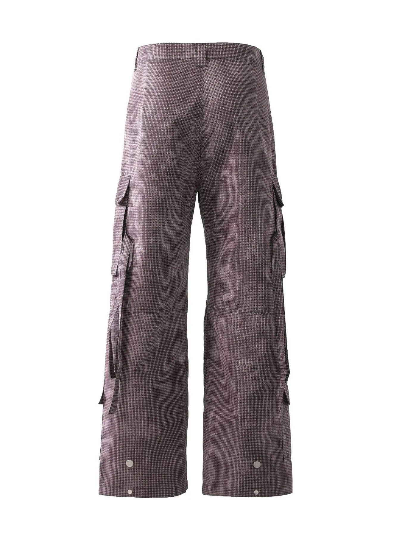 Men's Wide Leg Cargo Pants with Multiple Pockets - Velora Luxury Fashion