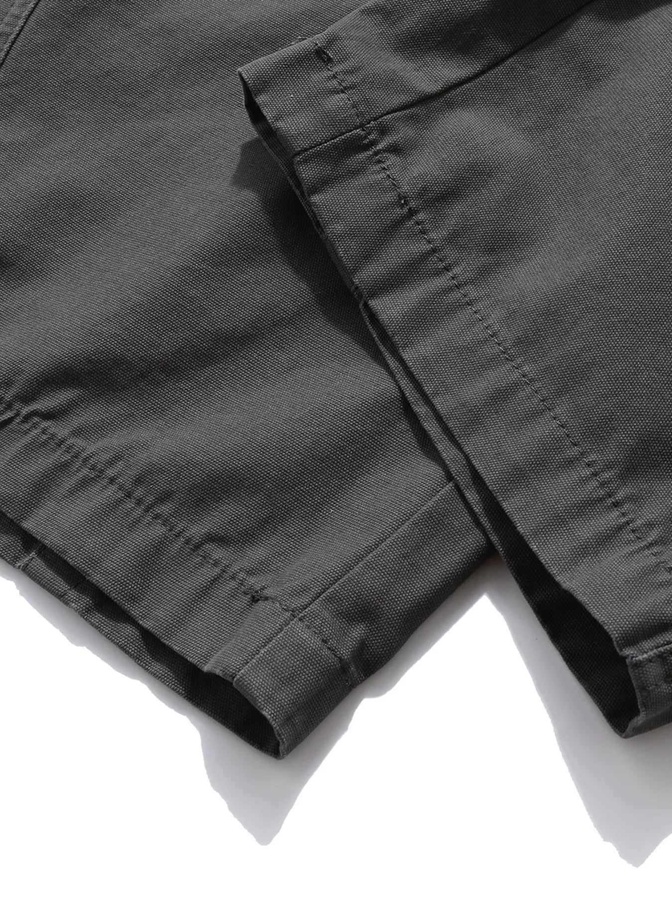 Men's Wide Leg Drawstring Cargo Curved Pants - Velora Luxury Fashion