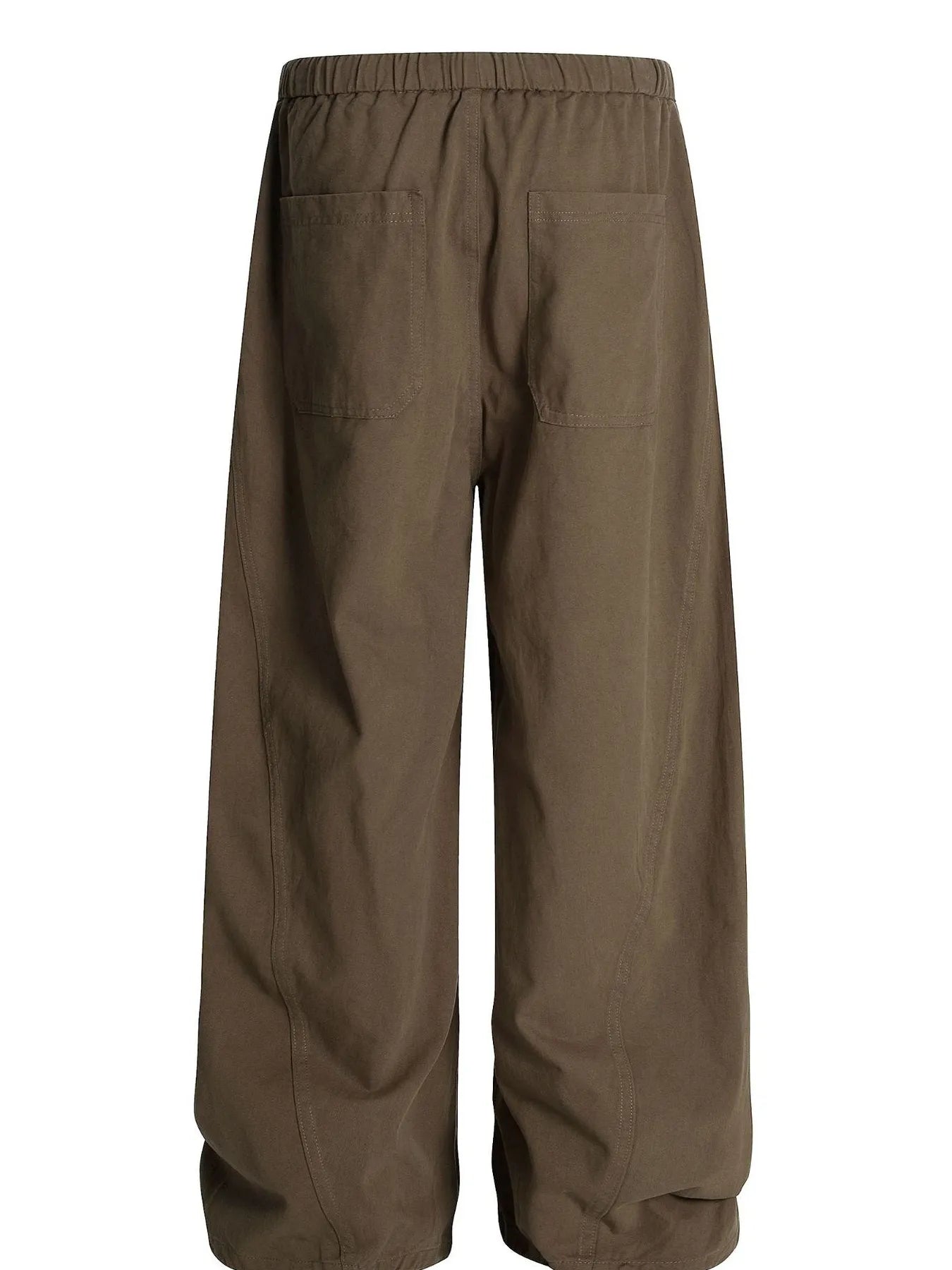 Men's Wide Leg Drawstring Elastic Waist Pants - Velora Luxury Fashion