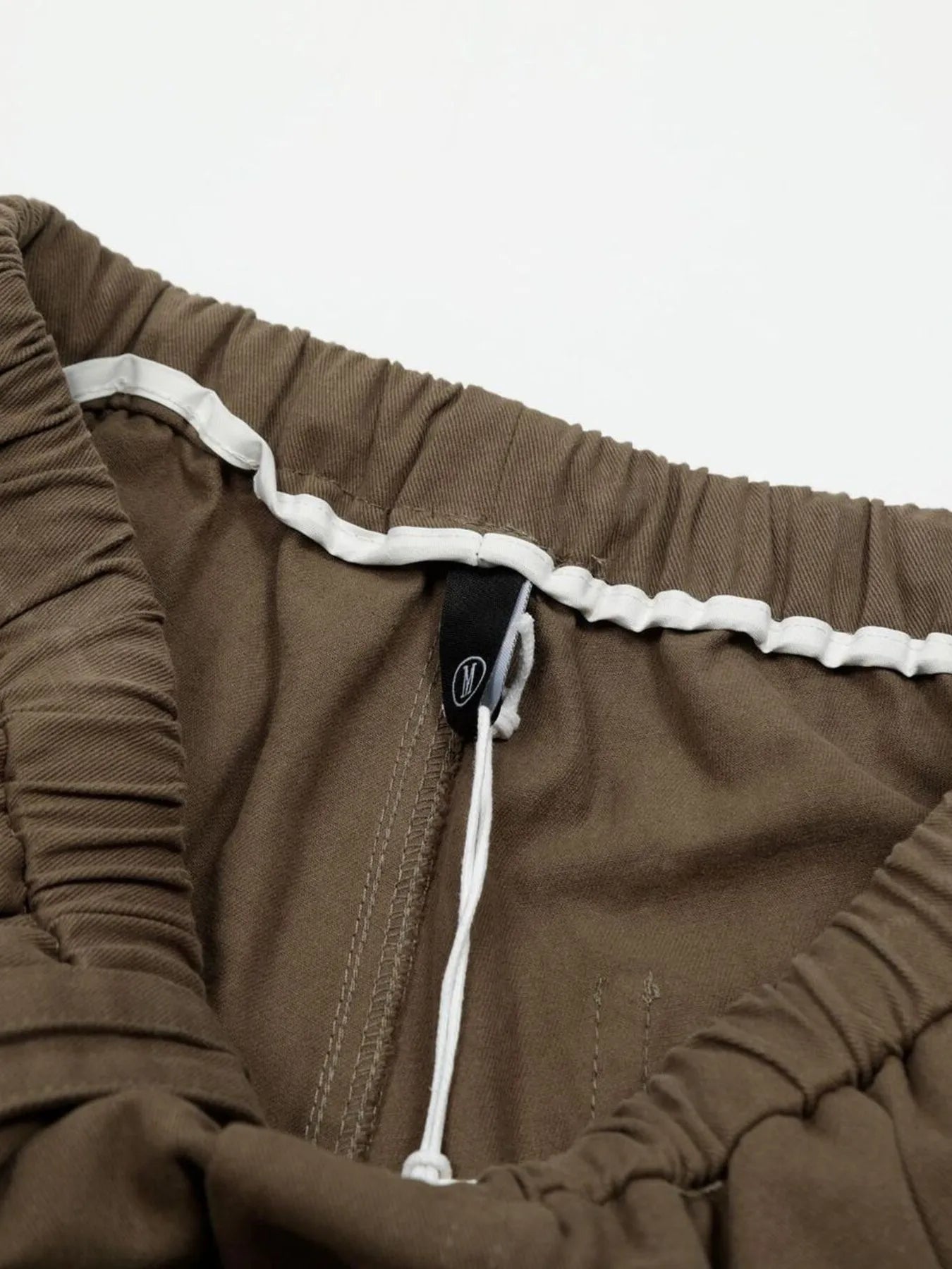 Men's Wide Leg Drawstring Elastic Waist Pants - Velora Luxury Fashion