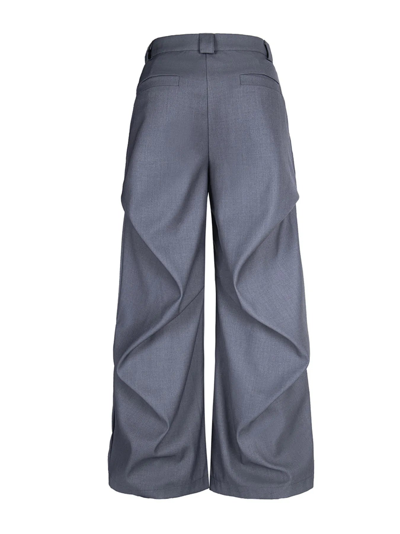 Men's Wide Leg High Waist Pants - Velora Luxury Fashion