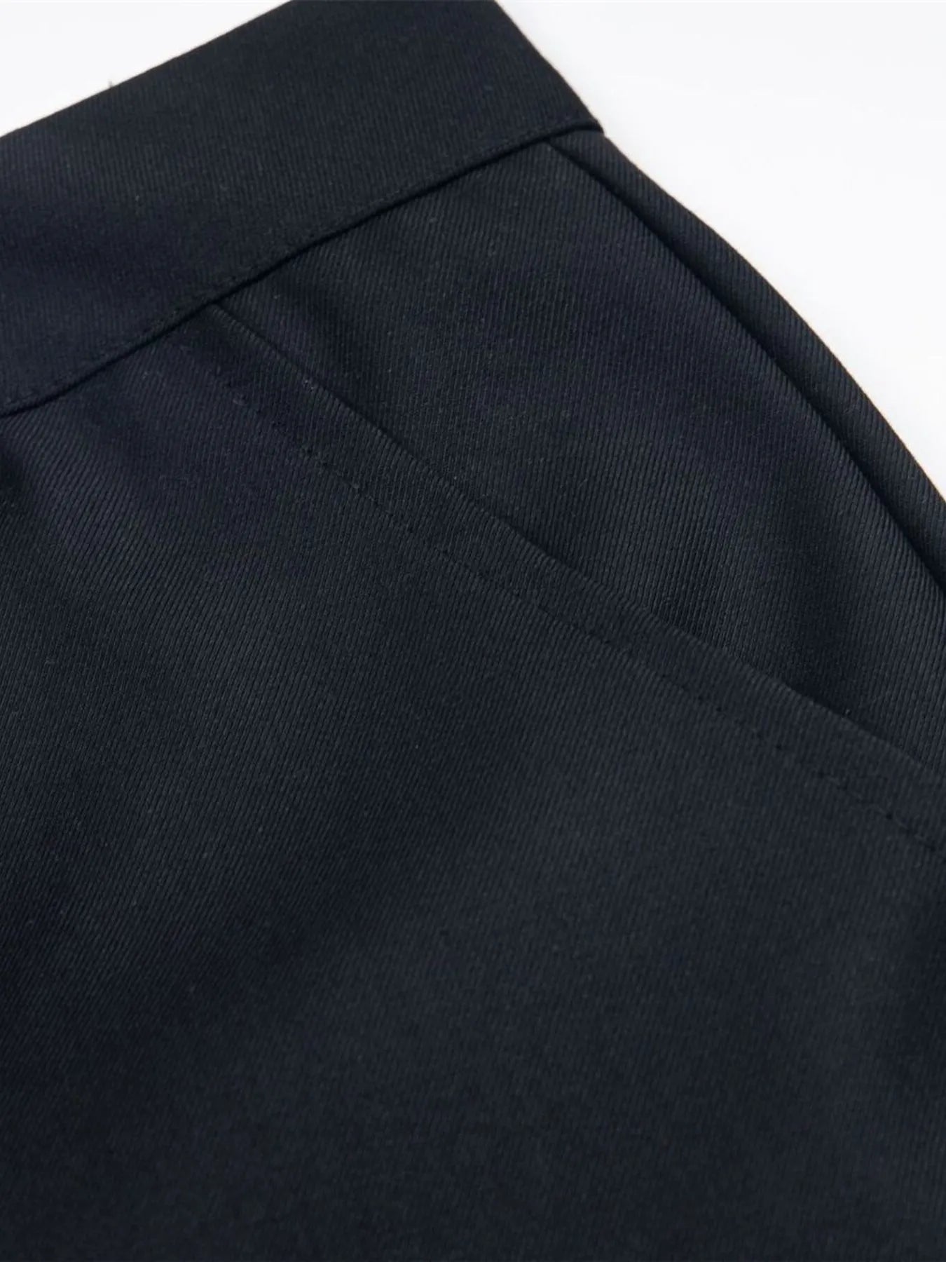 Men's Wide Leg High Waist Pants - Velora Luxury Fashion