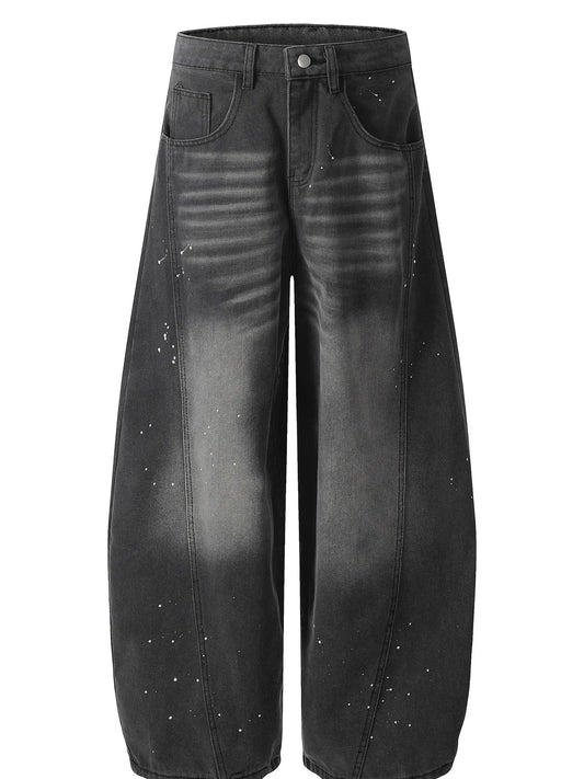 Men's Wide Leg Jeans - Velora Luxury Fashion