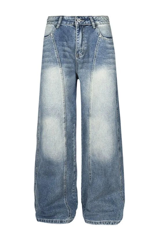 Men's Wide Leg Jeans - Velora Luxury Fashion