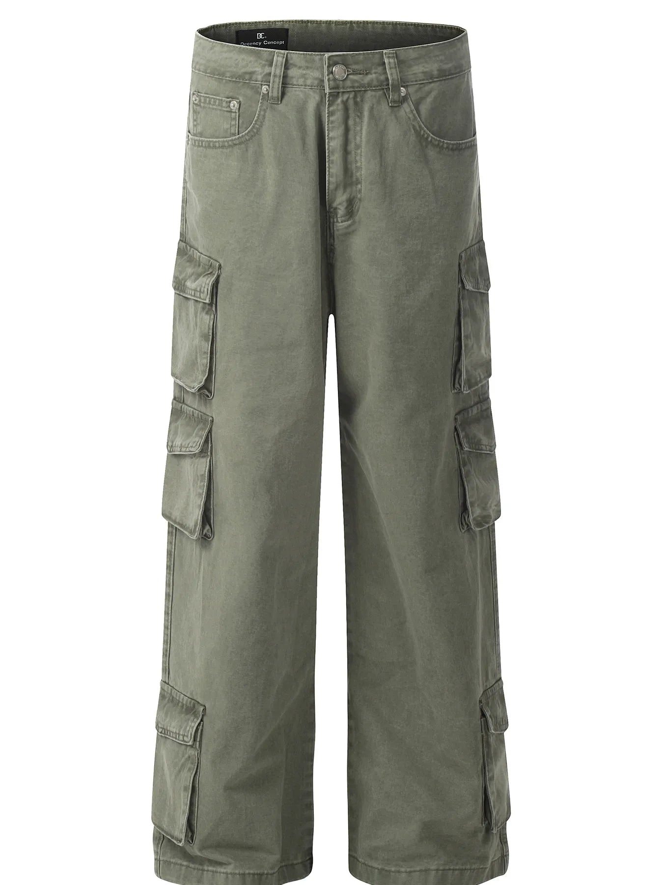 Men's Wide Leg Multi-Pocket Cargo Pants - Velora Luxury Fashion