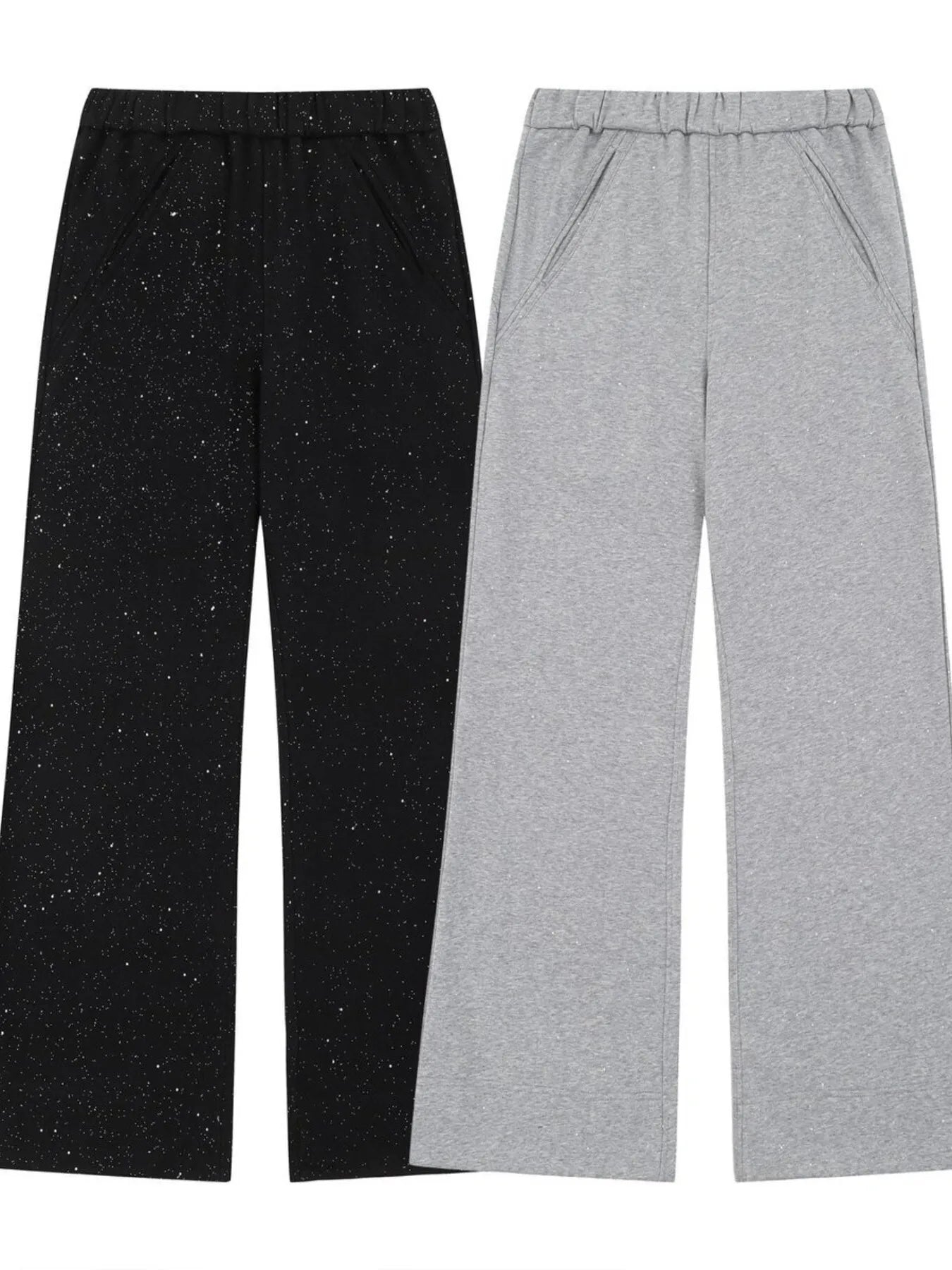 Men's Wide Leg Pants with Pockets - Velora Luxury Fashion