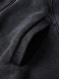 Men's Zip Up Long Sleeve Hoodie - Velora Luxury Fashion