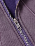 Men's Zip Up Long Sleeve Hoodie - Velora Luxury Fashion