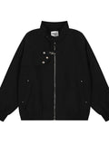 Men's Zip Up Long Sleeve Jacket - Velora Luxury Fashion