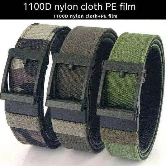 Men's Auto Buckle Belt: Thickened, Dual-use - Velora