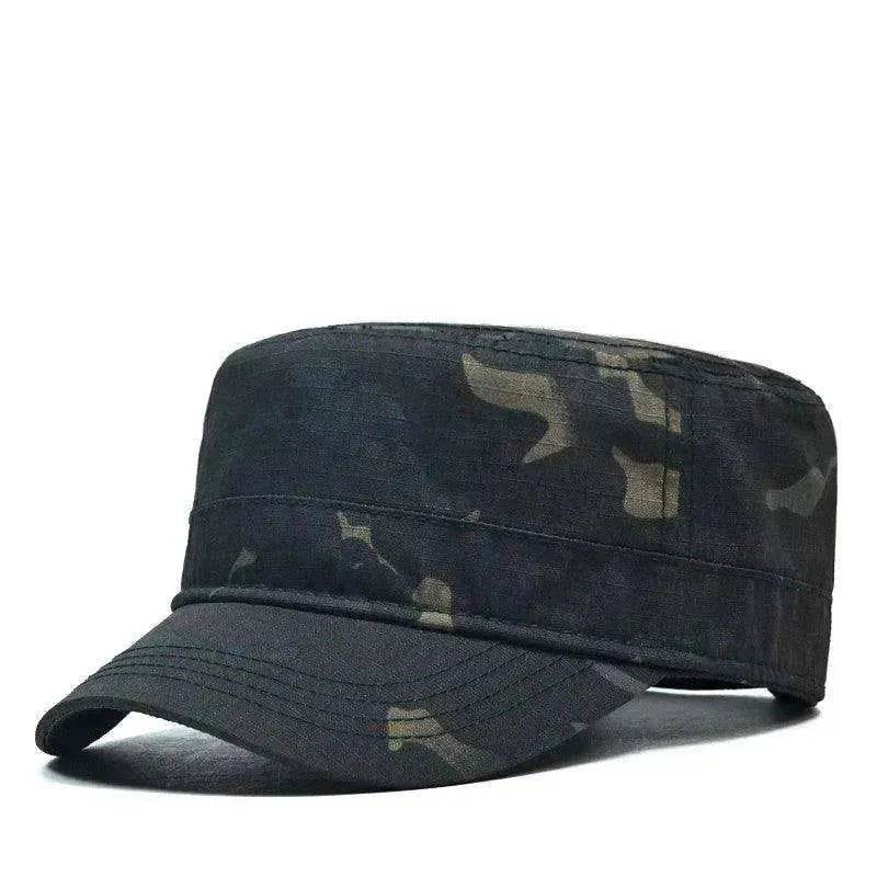 Men's Flat Thin Python Camouflage Cap
