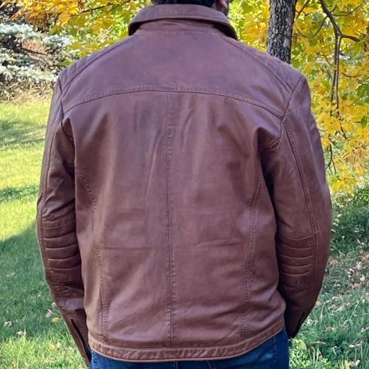 Men's Lamb Leather Four-Pocket Classic Jacket Boutique of Leathers/Open Road