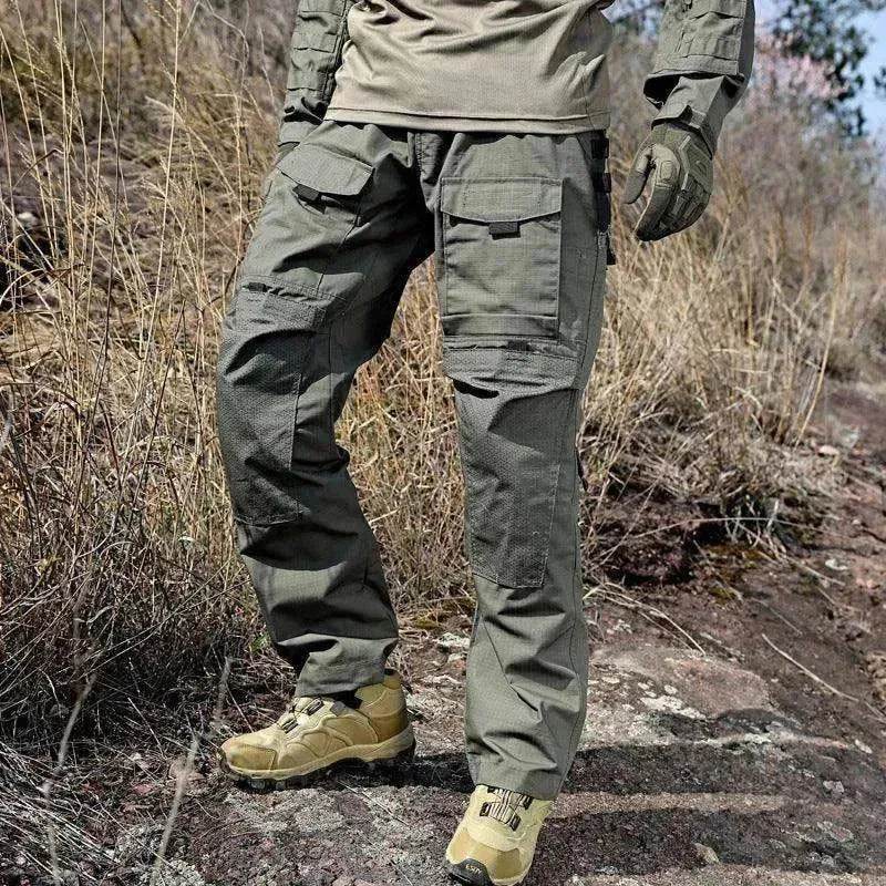 Men's Long Sleeve Spring And Autumn Training Wear Camouflage Suit - Velora