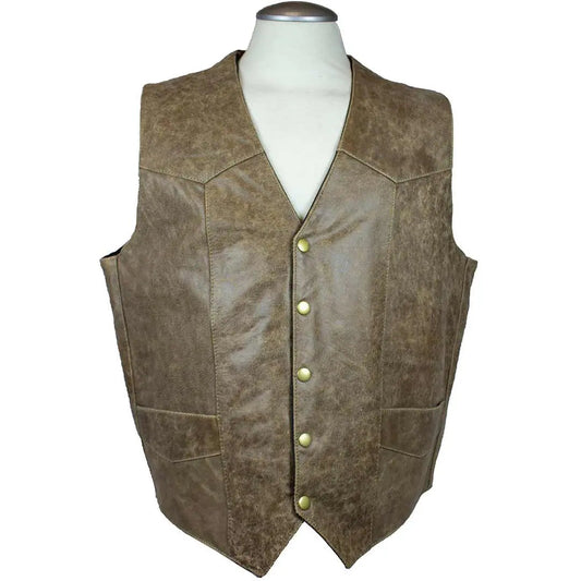Men's Western Patch Vest Boutique of Leathers/Open Road