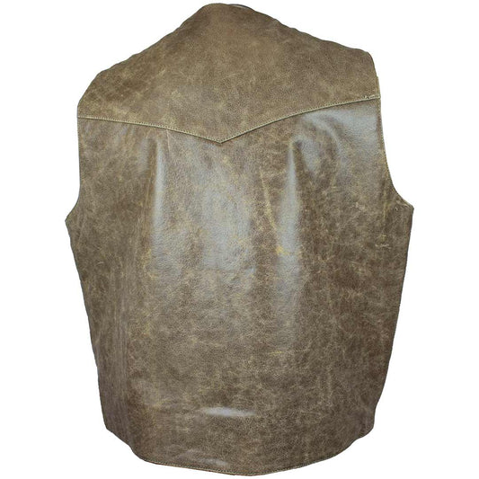 Men's Western Patch Vest Boutique of Leathers/Open Road