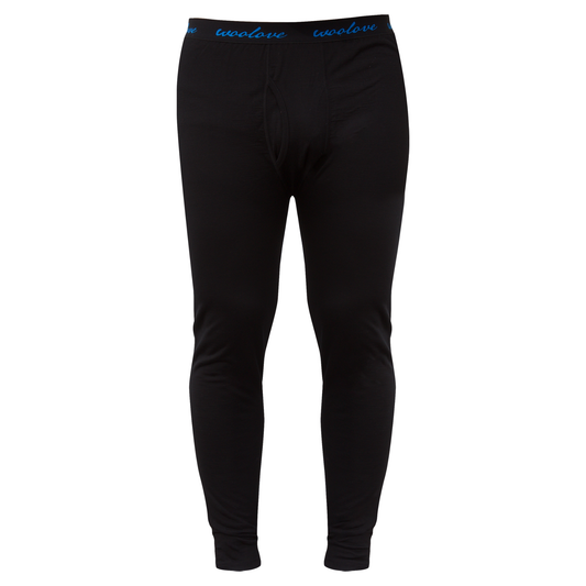 Men's 100% Merino Wool Long Underwear Base Layer Leggings 260 GSM - Heavyweight Woolove Apparel