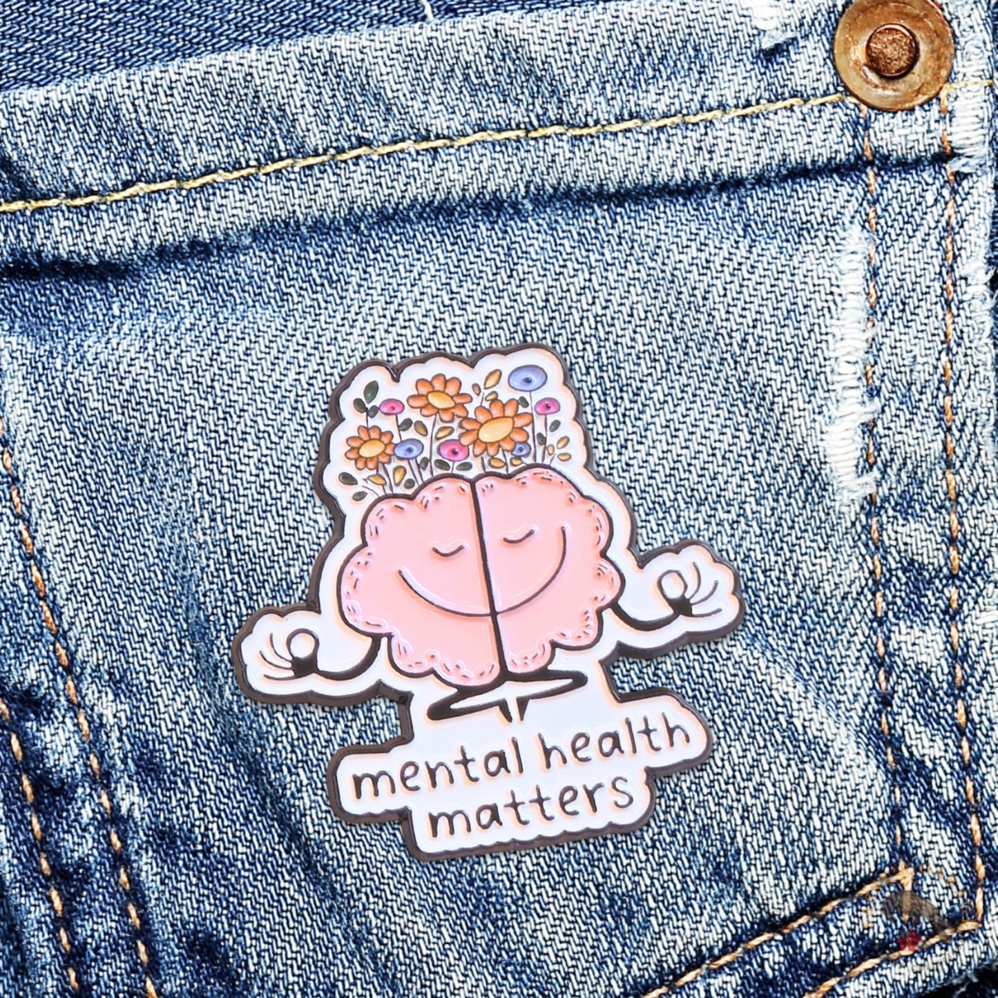 Mental Health Matters (Zen Mind) | Collectible Pin - Velora