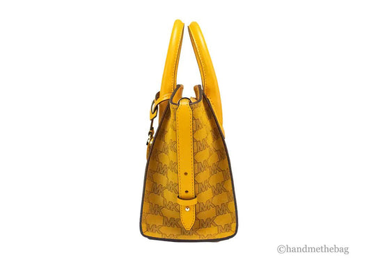 Michael Kors Avril Petite Honeycomb Leather Crossbody - Velora Luxury Fashion