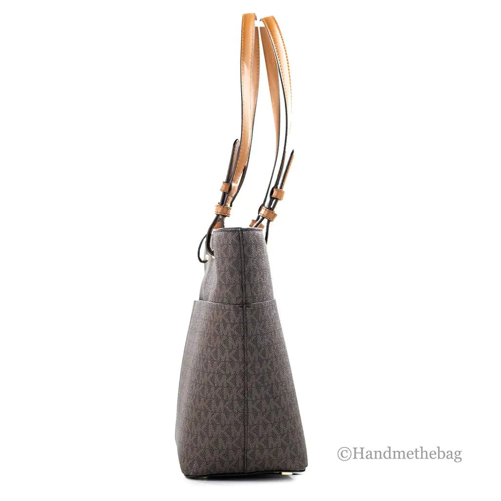 Michael Kors Bedford Signature Brown Tote - Velora Luxury Fashion