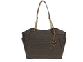 Michael Kors Brown Jet Set Chain Tote - Velora Luxury Fashion