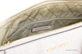 Michael Kors Charlotte Large Light Powder Blush Signature PVC Top Zip Tote Handbag - Velora Luxury Fashion