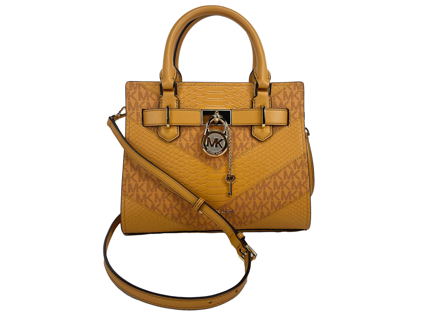 Michael Kors Cider Leather Crossbody Satchel - Velora Luxury Fashion