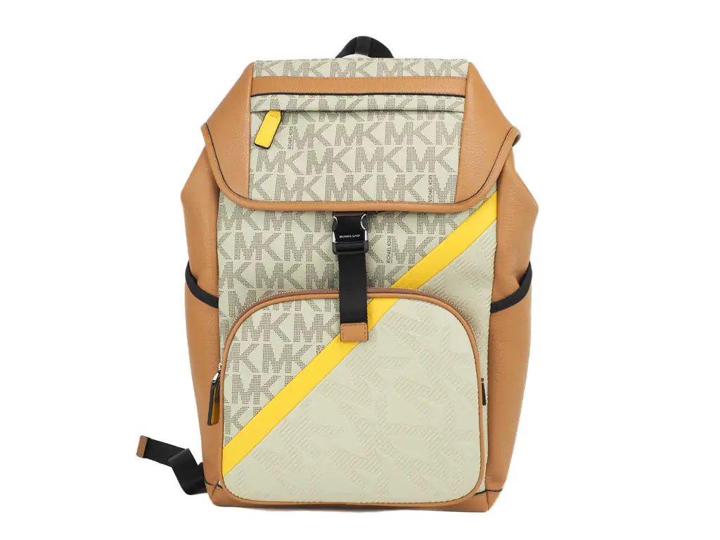 Michael Kors Cooper Sport Flap Chino Large Backpack - Velora Luxury Fashion