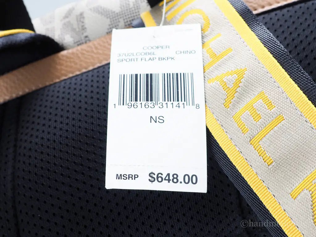 Michael Kors Cooper Sport Flap Chino Large Backpack - Velora Luxury Fashion