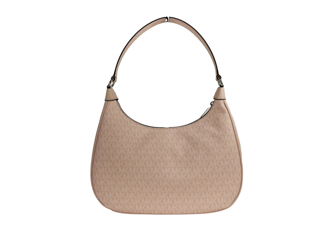 Michael Kors Cora Powder Blush Shoulder Bag - Velora Luxury Fashion