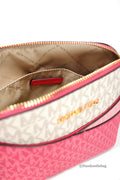 Michael Kors Electric Pink Jet Set Crossbody - Velora Luxury Fashion
