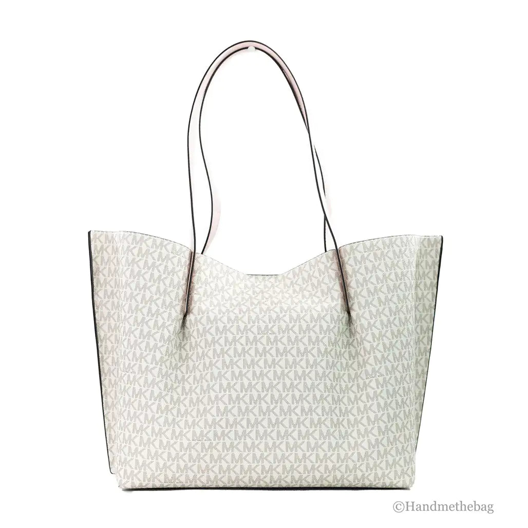 Michael Kors Emilia Large Powder Blush Tote Bag - Velora Luxury Fashion