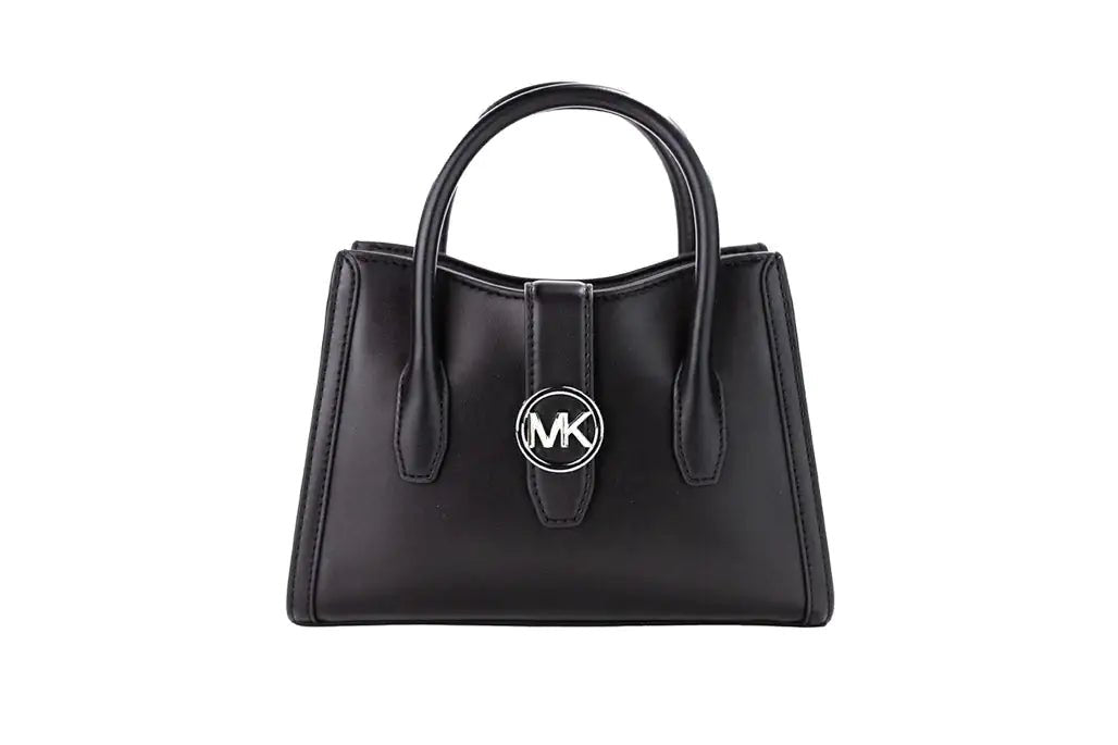 Michael Kors Gabby Small Black Satchel Crossbody Bag - Velora Luxury Fashion