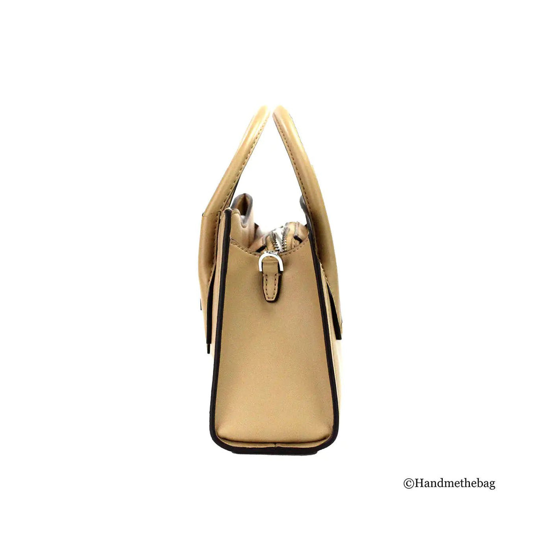 Michael Kors Gabby Small Camel Satchel Crossbody Bag - Velora Luxury Fashion