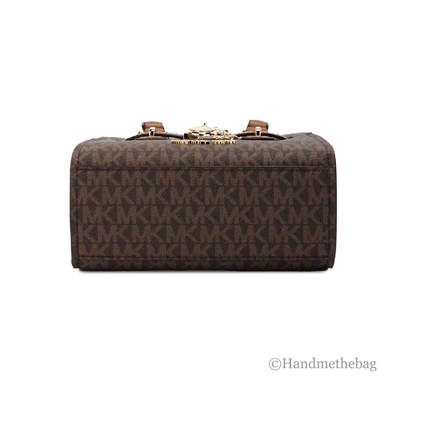 Michael Kors Hamilton Mini Brown PVC Crossbody - Velora Luxury Fashion