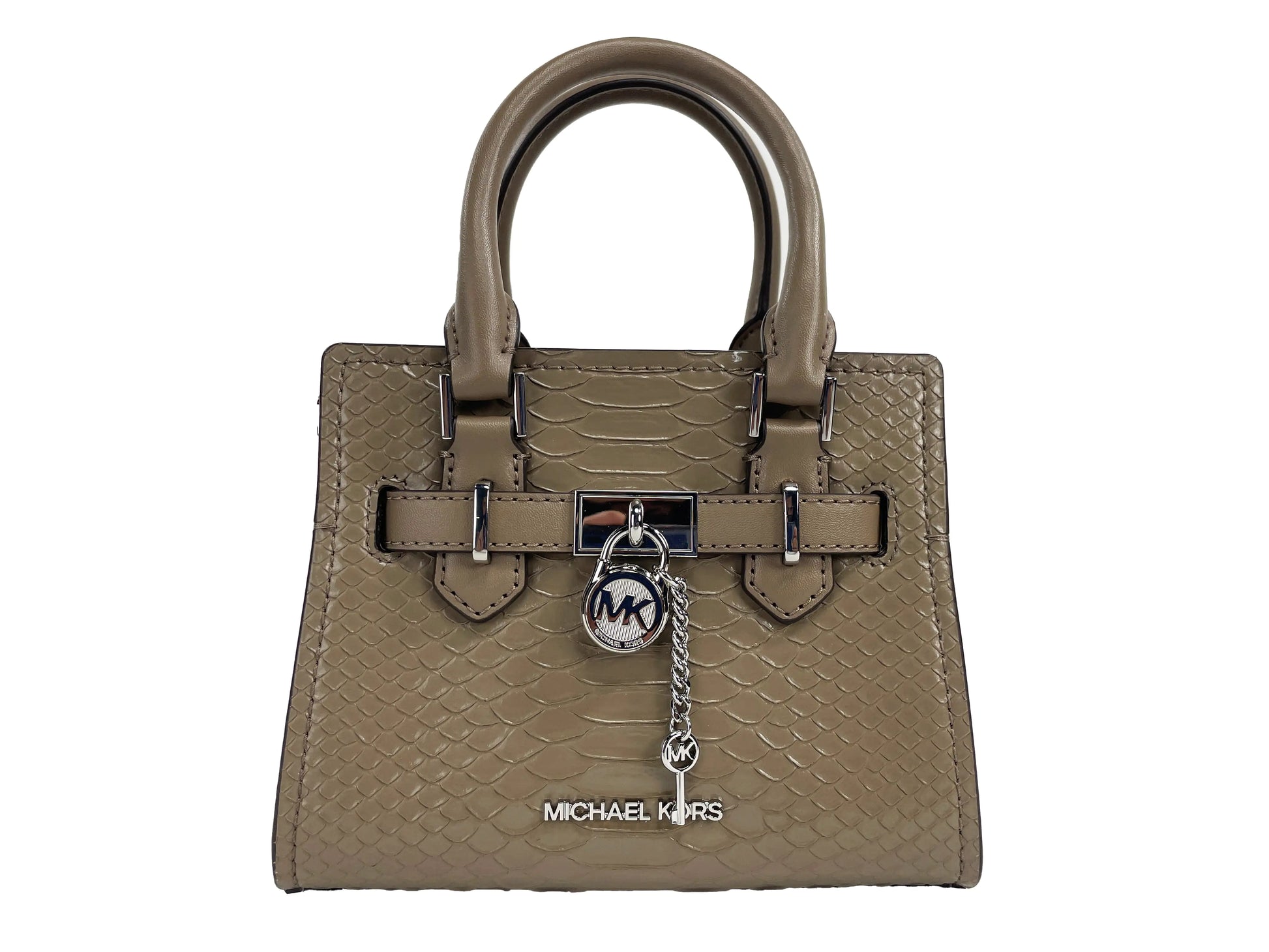 Michael Kors Hamilton Mini Dusk Snake Satchel - Velora Luxury Fashion