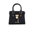 Michael Kors Hamilton XS Black Leather Mini Satchel - Velora Luxury Fashion