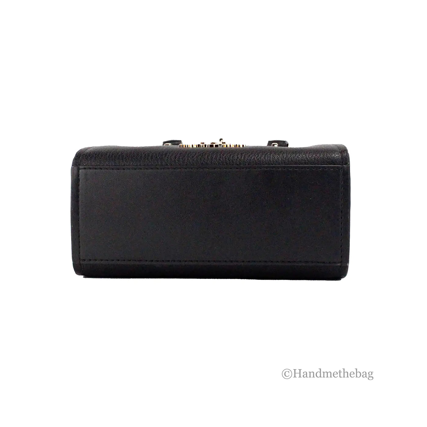 Michael Kors Hamilton XS Black Leather Mini Satchel - Velora Luxury Fashion