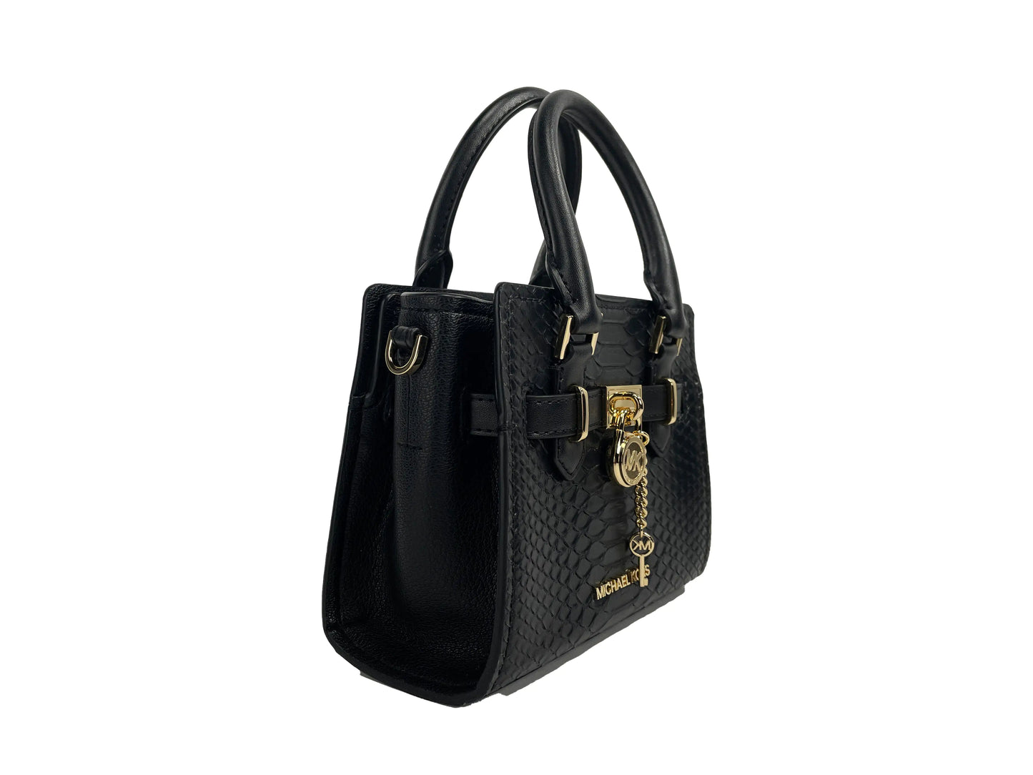 Michael Kors Hamilton XS Snake Leather Crossbody - Velora Luxury Fashion