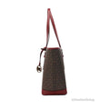 Michael Kors Jet Set Dark Cherry Shoulder Tote - Velora Luxury Fashion