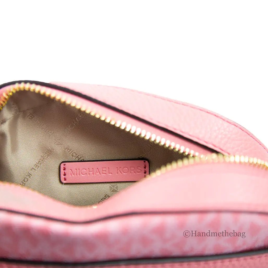 Michael Kors Jet Set Glam Oval Crossbody Bag - Velora Luxury Fashion