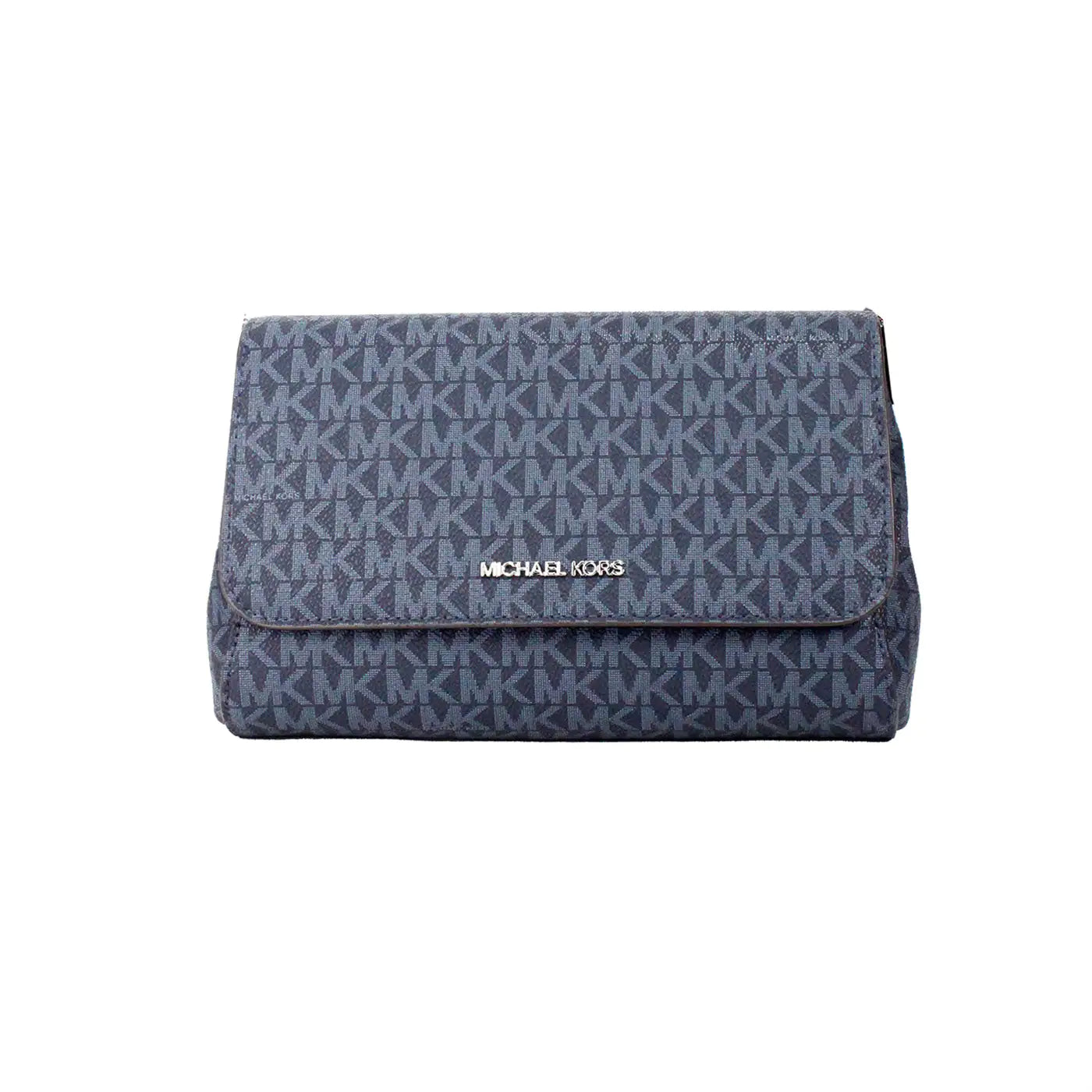 Michael Kors Jet Set Navy Crossbody Pouchette - Velora Luxury Fashion