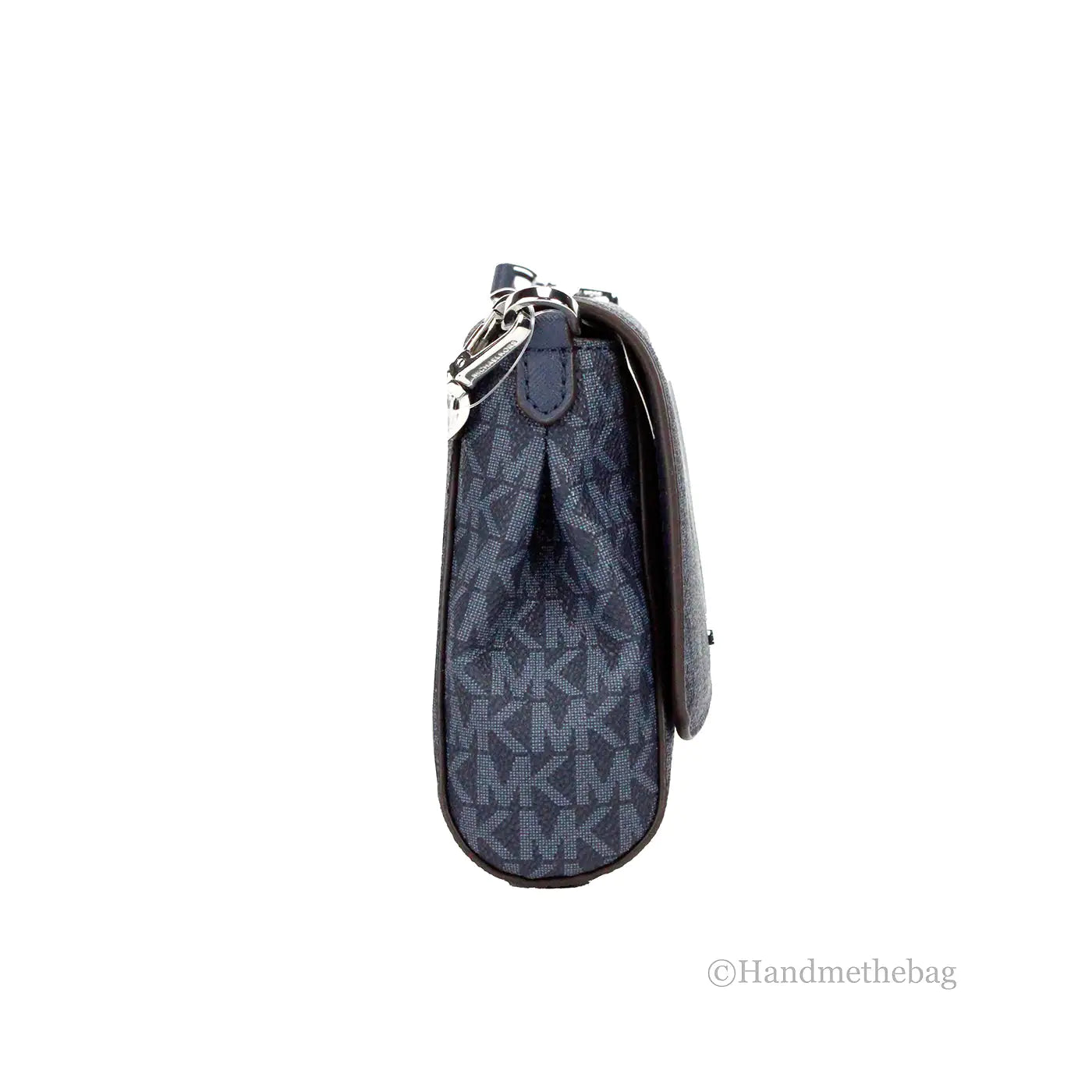 Michael Kors Jet Set Navy Crossbody Pouchette - Velora Luxury Fashion