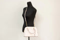 Michael Kors Jet Set Travel Medium Powder Blush Leather Dome X Cross Satchel Bag - Velora Luxury Fashion