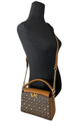 Michael Kors Karlie Small Studded Crossbody Bag - Velora Luxury Fashion