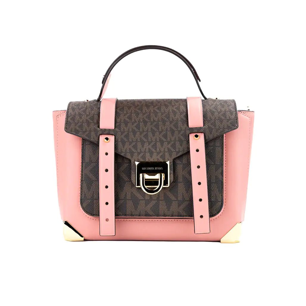 Michael Kors Manhattan Medium Primrose Satchel Bag - Velora Luxury Fashion