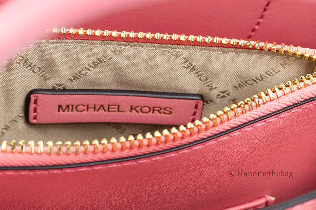 Michael Kors Mercer Tea Rose Crossbody - Velora Luxury Fashion