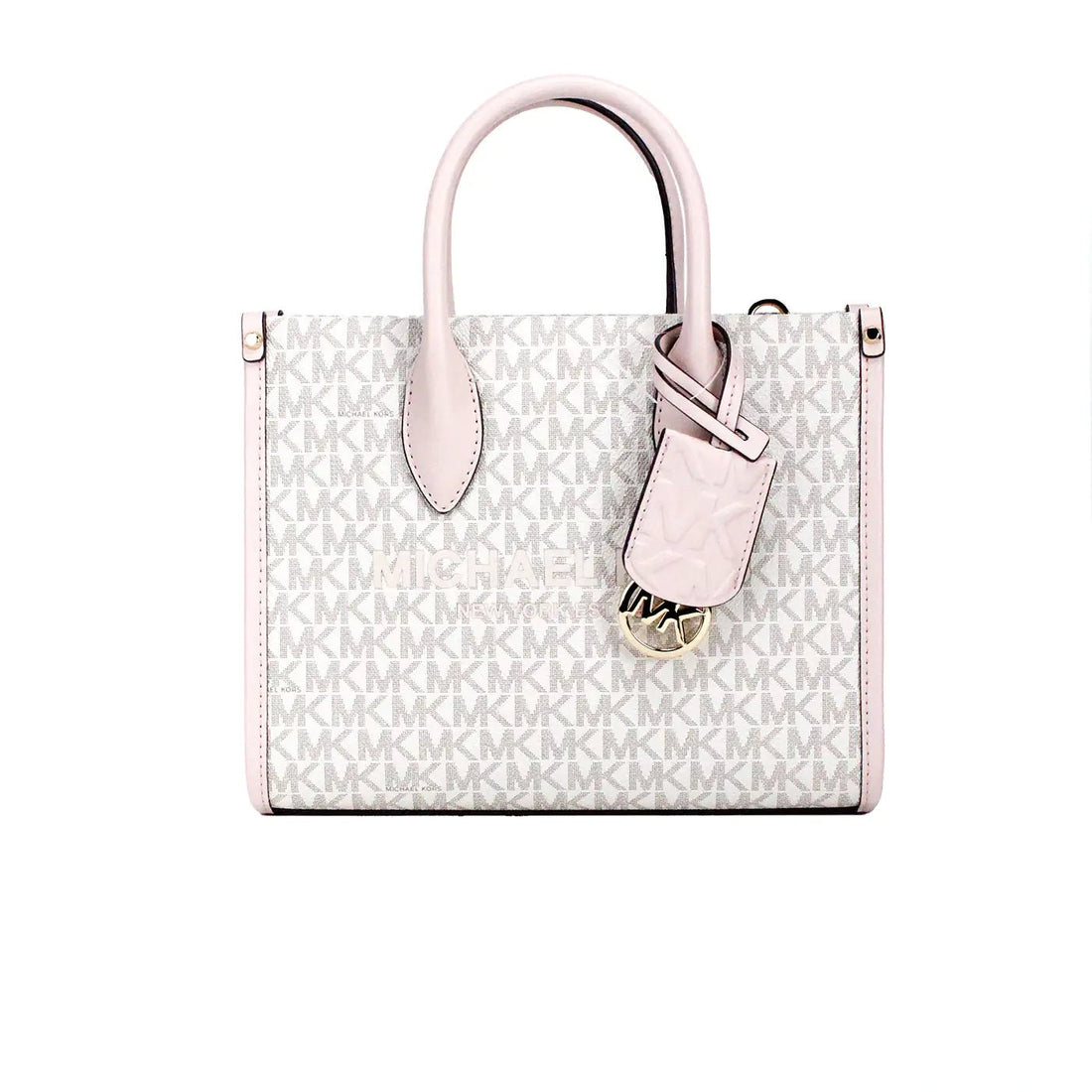 Michael Kors Mirella Small Powder Blush Shopper Tote - Velora Luxury Fashion