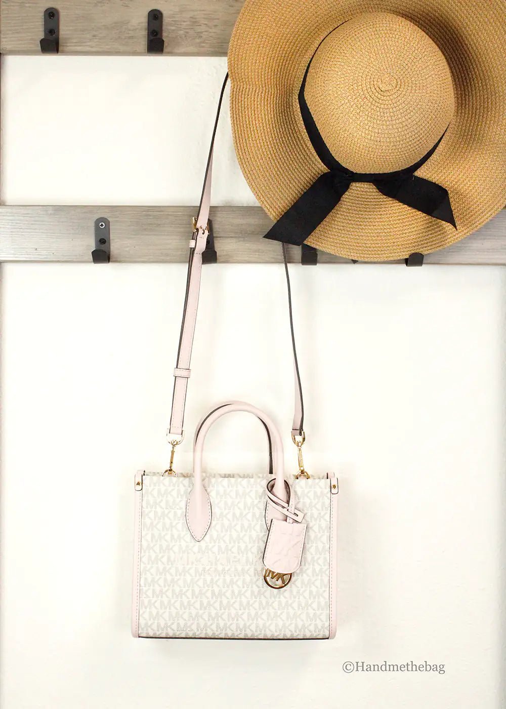 Michael Kors Mirella Small Powder Blush Shopper Tote - Velora Luxury Fashion